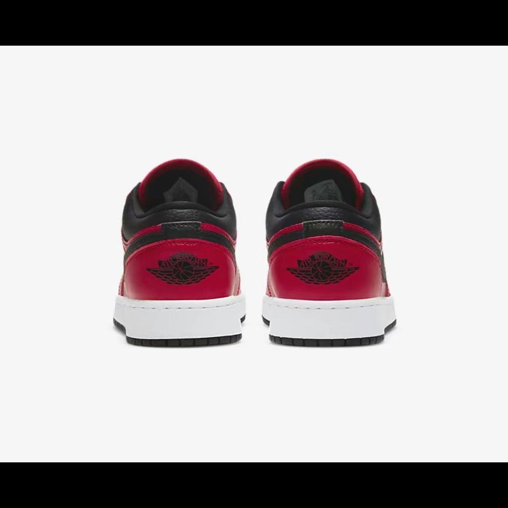 AIR JORDAN 1 LOW GYM RED / BLACK - Picture 4 of 14